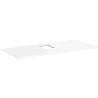Hansgrohe Xelu Q Konsolentisch 1180x550x0 Weiß Hochglanz