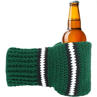 FunisFun Bierhandschuhe, gestrickter Getränkehandschuhhalter für weißen Elefanten, Geschenkidee