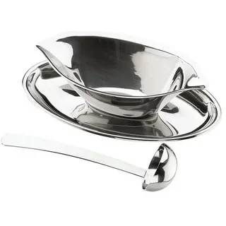 LACOR 62424 Sauciere mit Fussreif, Luxe, rostfrei
