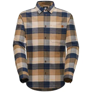 Mammut Trovat Flanellhemd Marine/Savannah XXL