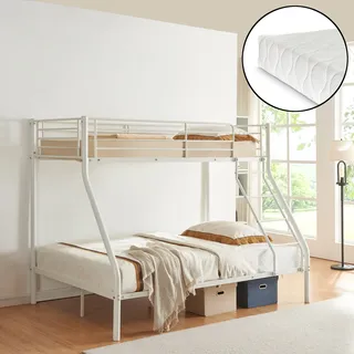 neu.haus Sortland 140 x 200 cm Weiß