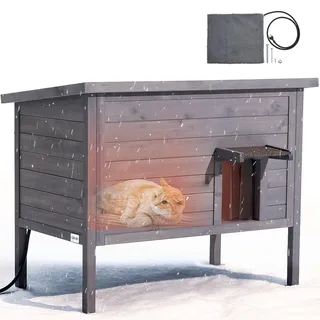 Vevor Katzenhaus 870 x 535 x 690 mm Grau