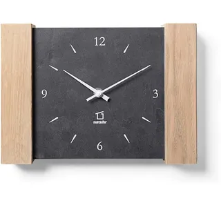 Natuhr Funk Wanduhr 25,0 cm 3NU1-11-2 schwarz