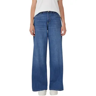 s.Oliver Suri High Rise Wide Fit Blau 38/30