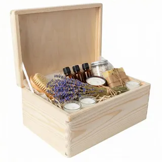 Creative Deco Aufbewahrungskiste 30 x 20 x 14 cm 14-tlg. roh