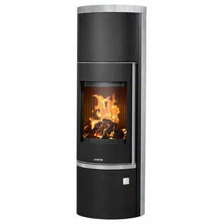 Justus Faro W+ 2.0 Stahl Schwarz/Abdeckplatte Speckstein
