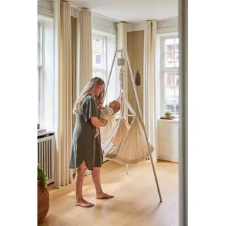 Membantu® Federwiege Zwillinge Premium (Cozy Cradle), Farbe:Natur - Beige