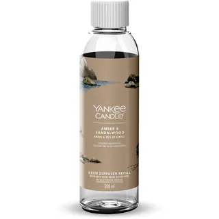 Yankee Candle Amber & Sandalwood Duftkerze 200 ml gold