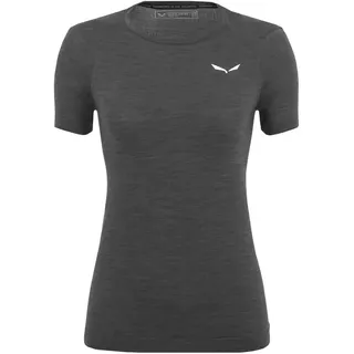 Salewa Zebru Fresh Merino Responsive T-Shirt Women, Black Out, L