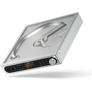 FIIO DM15 R2R - Portable CD Player - 24-Bit R2R DAC - Bluetooth - Silver