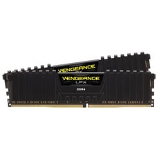 Bild Vengeance LPX schwarz DIMM Kit 16GB, DDR4-3200, CL16-20-20-38 (CMK16GX4M2E3200C16)