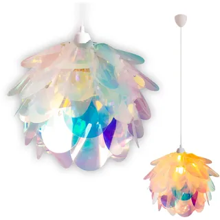 NÄVE Pendelleuchte "Fora", bunt (transparent, bunt), 1, H: 117cm, 1 Stk., Leuchten, Pendelleuchte