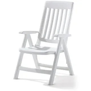 Sieger Palma Klappsessel 67 x 62 x 105 cm weiß