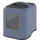 Katzentoilette Biala 51 x 39,5 x 44,3 cm Blau