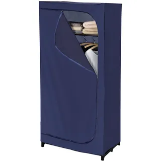 Wenko Kleiderschrank Business Dunkelblau mit Ablage