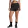 Woven High Rise Kurze Hose Black/White XS