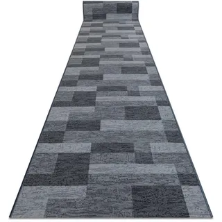 rugsX Läufer Antirutsch Icona 120/100 cm , Grau , Textil , Freiform , 120x100 cm , Teppiche und Böden, Teppiche, Teppichläufer, Läufer