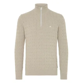 Troyer KRONSTADT "Troyer KSCall half zip", Herren, Gr. XL, beige (sand mix), Obermaterial: 100% Baumwolle CO., Pullover Troyer