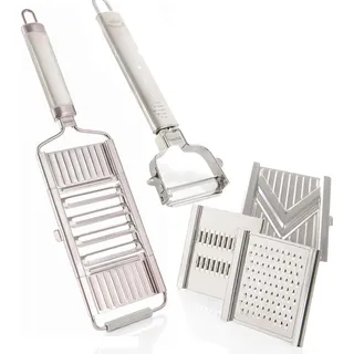 Gemüsehobel - V-Hobel, der Krauthobel oder Gurkenhobel Multihobel Hobel Schäler