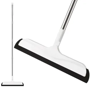 Mitclear Duschabzieher mit Langem Stiel 126cm, Bodenabzieher für Boden Bad