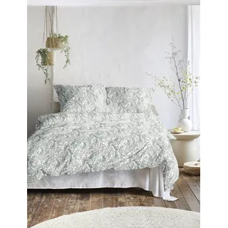 IRISETTE Lotus 8569 Satin Grün 155 x 220 cm + 80 x 80 cm