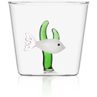 ichendorf Milano 0.09352057 Tumbler Mit Weißfisch/Algen Grüne Kollektion Marine Garden