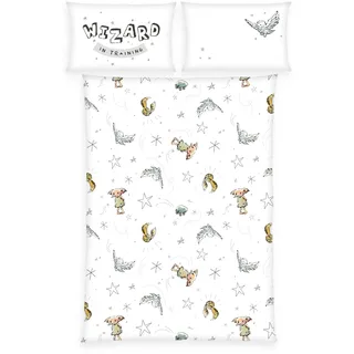 Herding Harry Potter Winter Weiß 100 x 135 cm + 40 x 60 cm