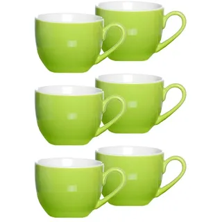 Ritzenhoff & Breker Doppio Espressotasse 0,08 l Grün 6 St.