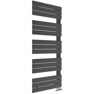 SANOTECHNIK Badezimmer-Heizkörper Arezzo, Mattschwarz, 160x60cm