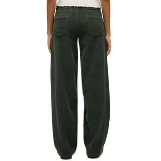 Superdry Mid Baggy Jumbo Cord Hosen Deep Forest Green 26 30