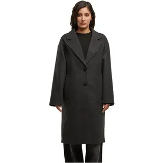 Urban Classics Oversized Long Mantel - Anthracite Melange - 5XL