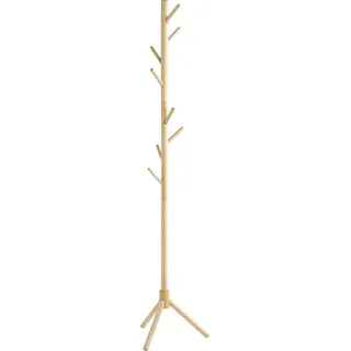 Haku-Möbel Kleiderständer 43x174x43 cm braun