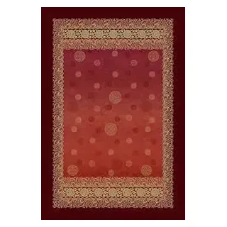 Bassetti PLAID Pallavicino ROSSO 100% Baumwolle Lizens/Zertifikat: EKO-TEX 155X220