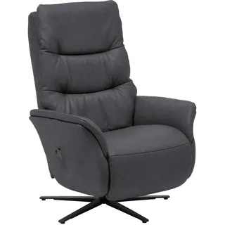 Himolla Massagesessel , Dunkelgrau , Leder , Echtleder , Nappaleder , 74x114x97 cm , Fußauswahl, Lederauswahl, Stoffauswahl, Relaxfunktion, Netzbetrieb, Massagefunktion , Wohnzimmer, Sessel, Ledersessel