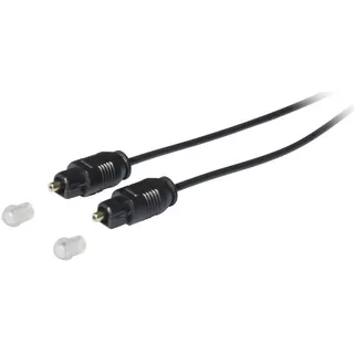 Kash Toslink Digital-Audio Anschlusskabel 1x Toslink-Stecker (ODT) - 1x Toslink-Stecker 1,00m (30L501)