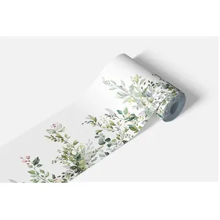 AG Design Bordüre Blätter 500 cm x 13,8 cm Wasserfest Mehrfarbig AWB 8286