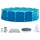 Frame Pool Set 457 x 122 cm inkl. Filterpumpe, Abdeckplane, Leiter
