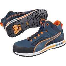 Bild von Crosstwist Mid 633140-43 Sicherheitsstiefel S3 Schuhgröße (EU): 43 Blau, Orange 1St.