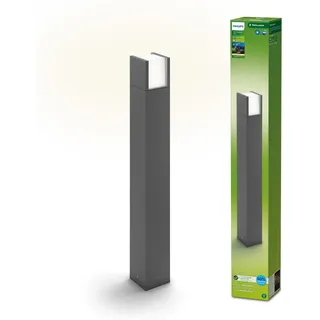 Philips Wegeleuchte Aluminium 77 cm inkl. LED 3,8W IP44 anthrazit