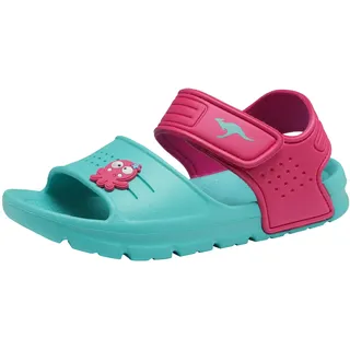 KangaROOS Unisex Kinder Kangaswim Ii Sandale, Ocean Daisy Pink, 35 EU