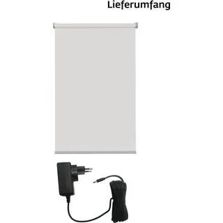 SUNLINES Elektrisches Rollo Miami 140 x 180 cm weiß