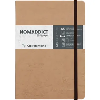 Clairefontaine Notizbuch AgeBag My Essentials A5 braun