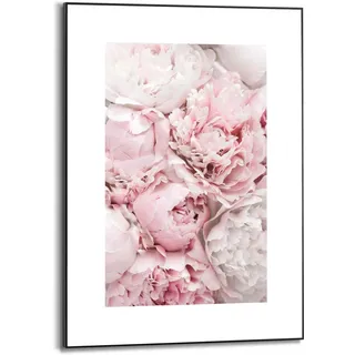 Reinders! Reinders "Gerahmtes Bild Pfingstrosen Blumen - Romantisch", Blumen 1 Stk. tlg., farbe bild(er): rosa