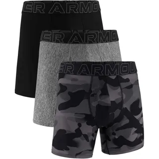 Under Armour Herren Boxershorts TECH-PRINT 16cm 3 Pack UUSHJ193-001 M - Black - M
