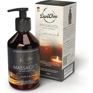 DaniChou Massageöl Erwärmend mit Kampfer 250 ml