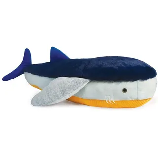 Histoire d'ours PlüschtierTrésors Meeresbär Hai blau XXL 80 cm