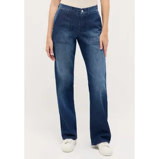 Angels Jeans mit Eingrifftaschen, Blau, 38/30