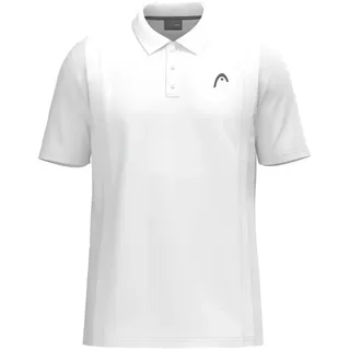 Head Racket Club 25 Tech Kurzarm-poloshirt - White - 3XL