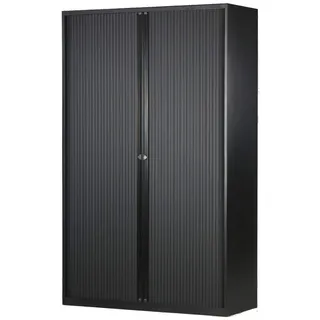 BISLEY EuroTambour Rollladenschrank 120 x 43 x 198 Schwarz