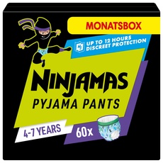 Bild Ninjamas Pyjama Pants für Jungs 4-7 Jahre, Monatsbox